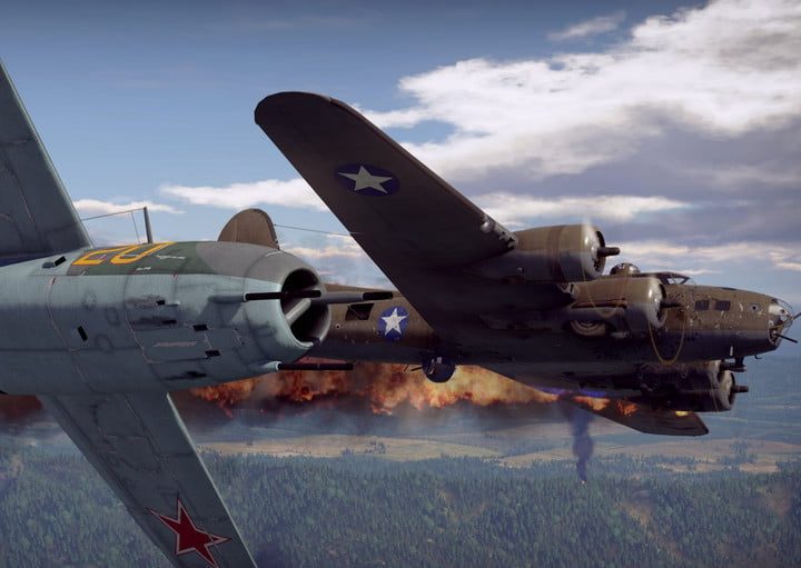 War Thunder, frame de uno de los mejores juegos gratis en Steam