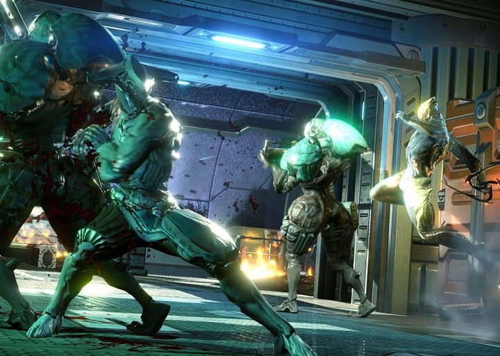 Warframe, frame de uno de los mejores juegos gratis en Steam