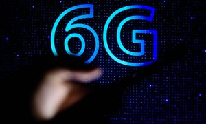 lg record transmision 6g in this photo illustration  a person holds mobile phone