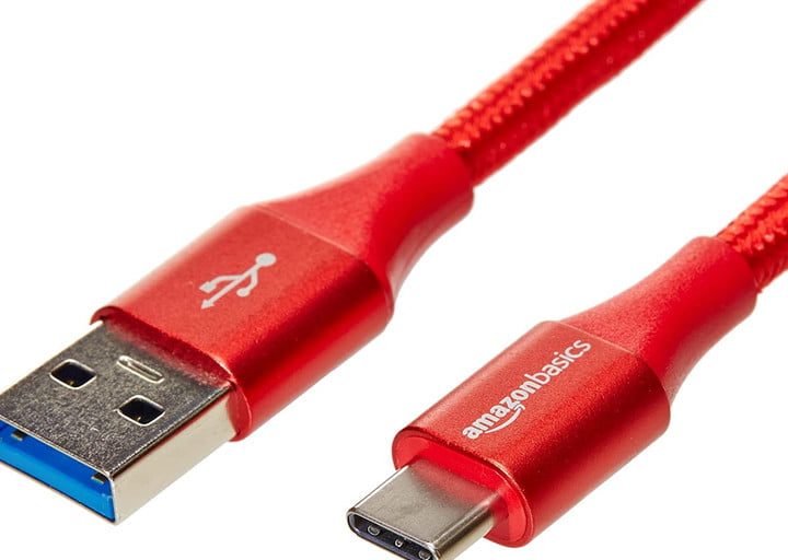 Amazon Basics USB-C to USB-A, uno de los mejores cables USB-C
