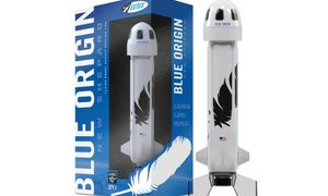 Este cohete de juguete celebra a la New Shepard de Blue Origin
