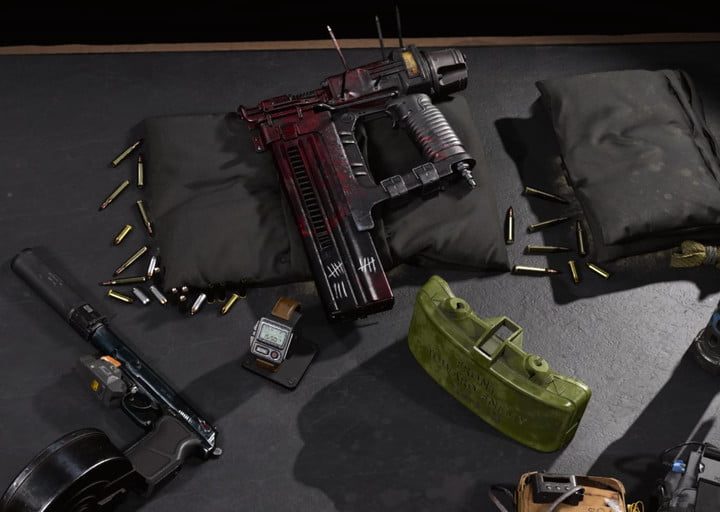 Pistola de clavos en Call of Duty: Warzone.