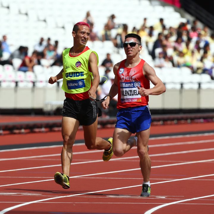 El atleta paralímpico Cristián Valenzuela