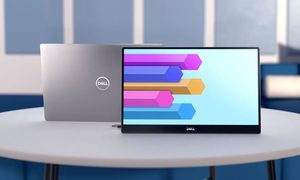 dell presenta monitor portatil port  til