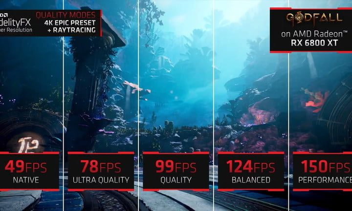 Comparaciones de calidad de Fideltiy FX Super Sampling.