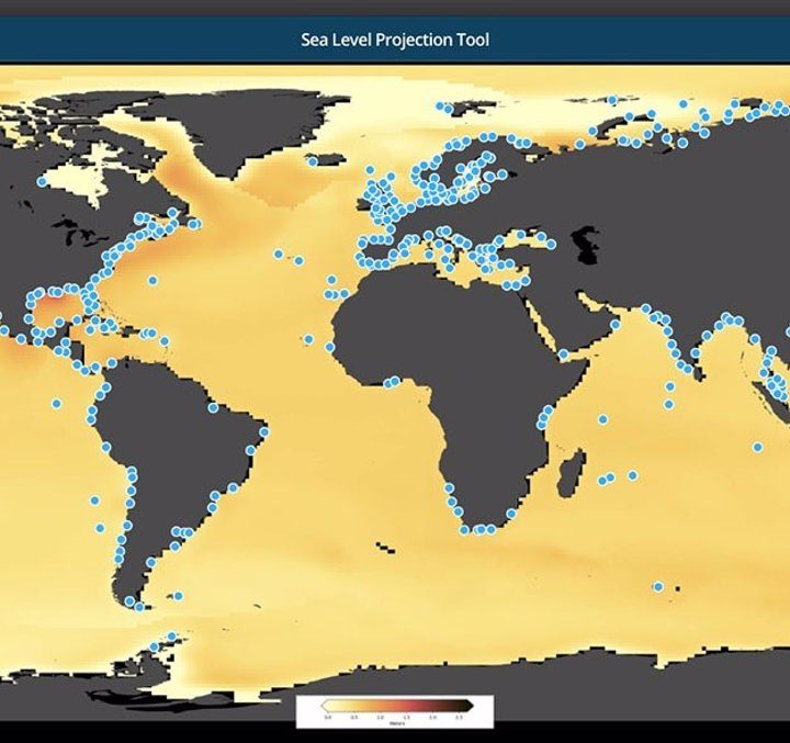 La NASA te ayuda a saber cuánto subirá el nivel del mar en cualquier lugar