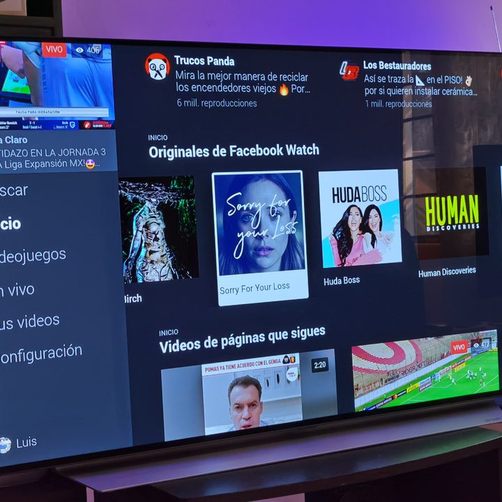 Facebook Watch en Fire TV