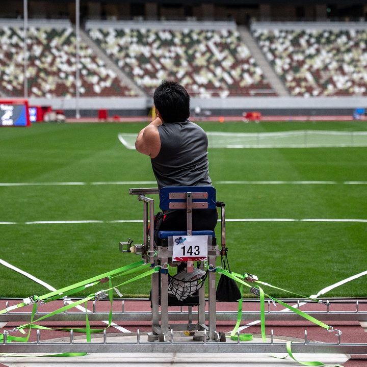 Lanzamiento de jabalina en la categoría F57