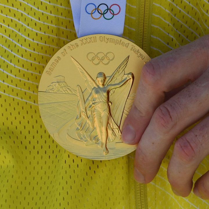 Una medalla de oro de Tokyo 2020