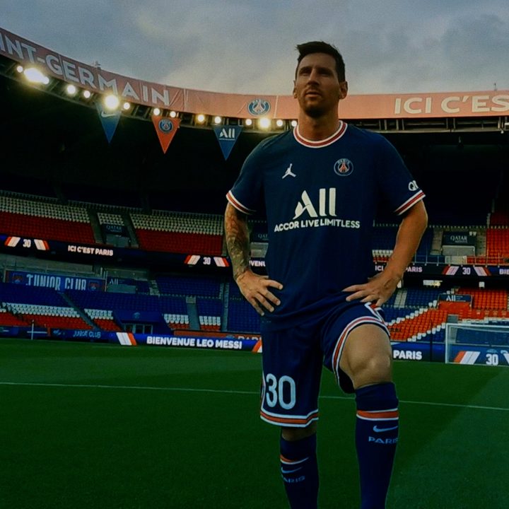 Lionel Messi en el PSG