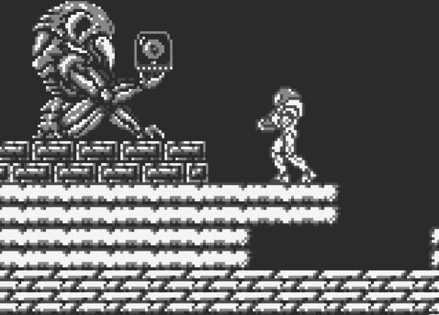 Una imagen del videojuego Metroid 2: Return of Samus
