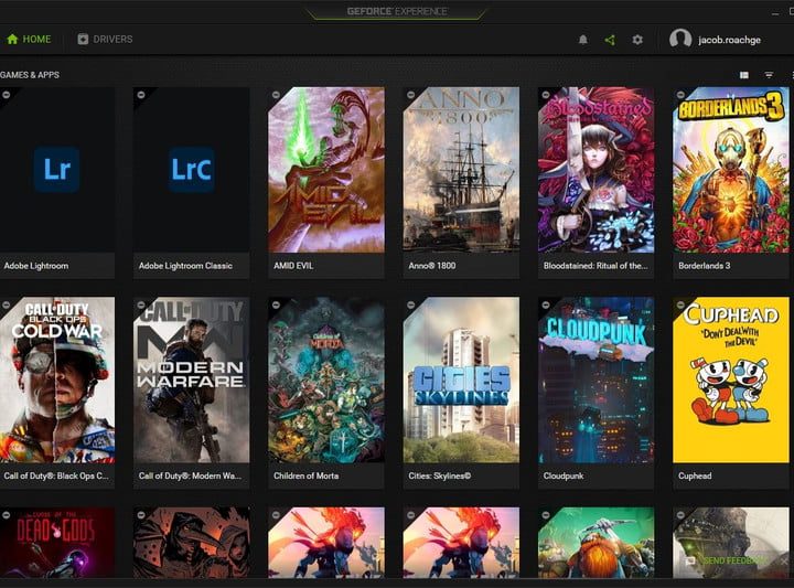 Panel de control Nvidia vs. GeForce Experience
