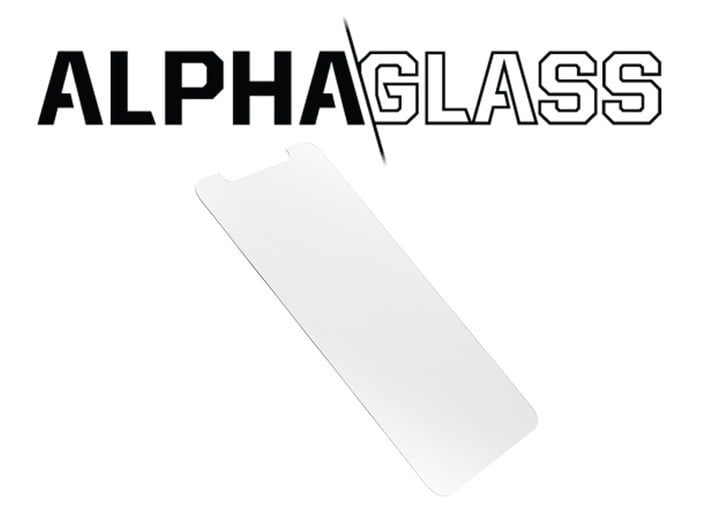 Protector de pantalla de cristal alfa de otterbox.
