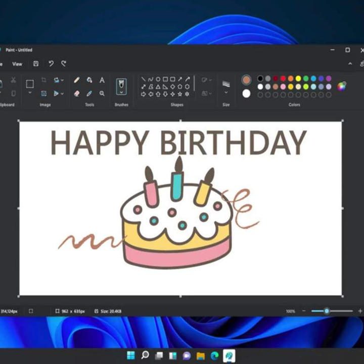 Así es el tema oscuro que Microsoft Paint estrenará en Windows 11
