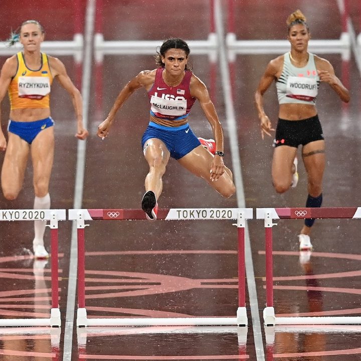 La atleta estadounidense Sydney McLaughlin