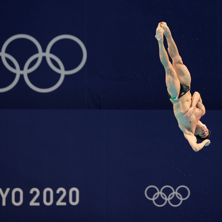 El clavadista mexicano Rommel Pacheco