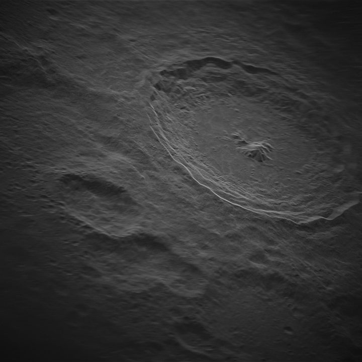 La imagen muestra la fotografía de la Luna tomada desde la Tierra con la mayor resolución de la historia.