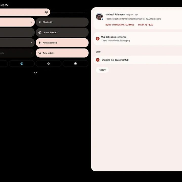 La imagen muestra un pantallazo del sistema Android 12.1