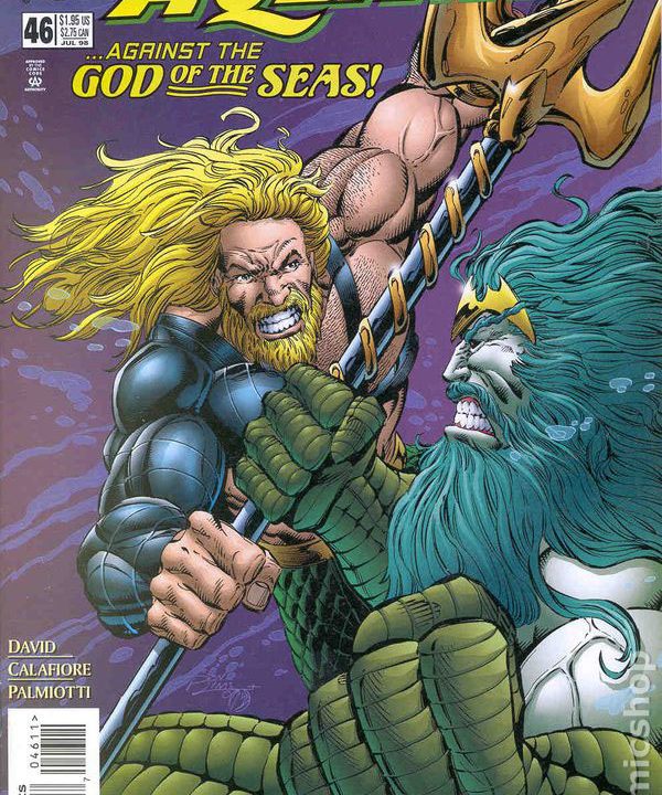 Un cómic de Acuaman publicado en 1989