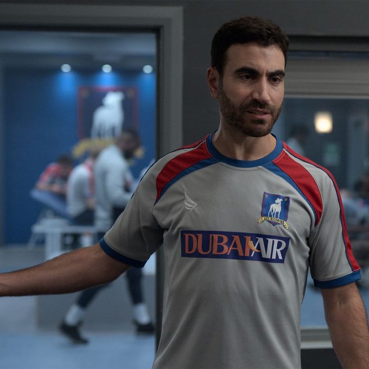 La imagen muestra al personaje Rok Kent de la serie Ted Lasso.