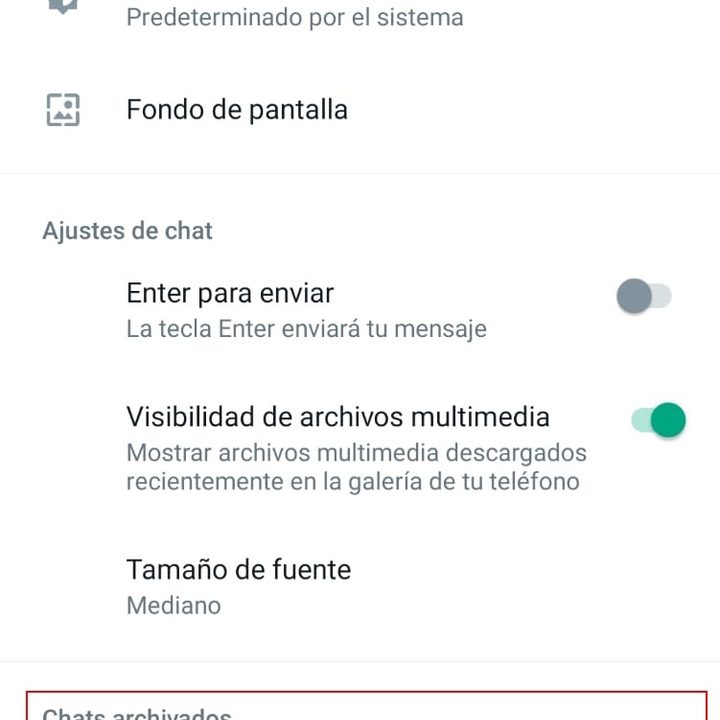 como archivar chat whatsapp forma permanente chats archivados 03 3