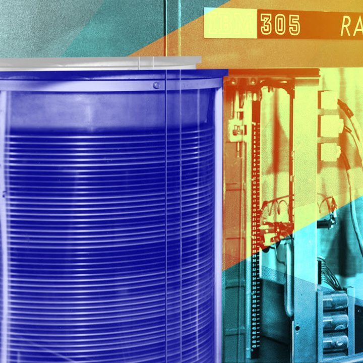 RAMAC 305, el primer disco duro de la historia