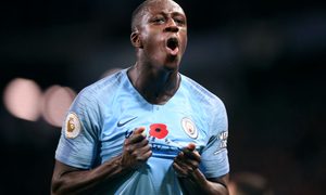 La imagen muestra al futbolista francés Benjamin Mendy.