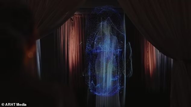 dama de honor holograma hologram2