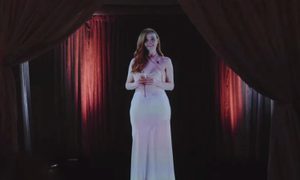 dama de honor holograma