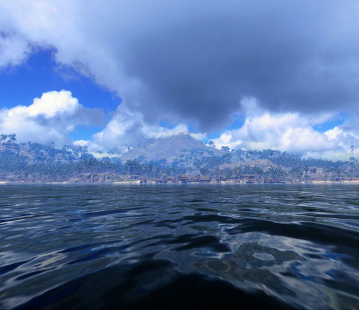 Una imagen del mapa del Pacífico que llegará a Call of Duty Warzone