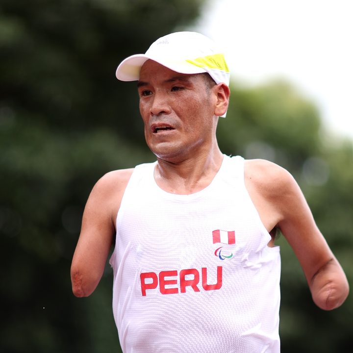 El peruano Efraín Sotacuro es una de las cartas iberoamericanas del maratón paralímpico en la categoría T46.