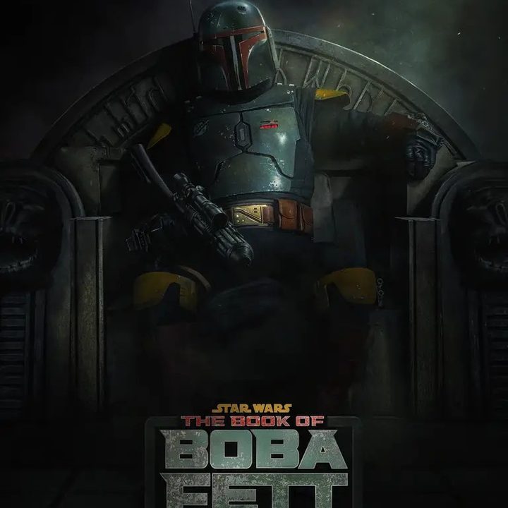 La imagen muestra el póster de The Book of Boba Fett.