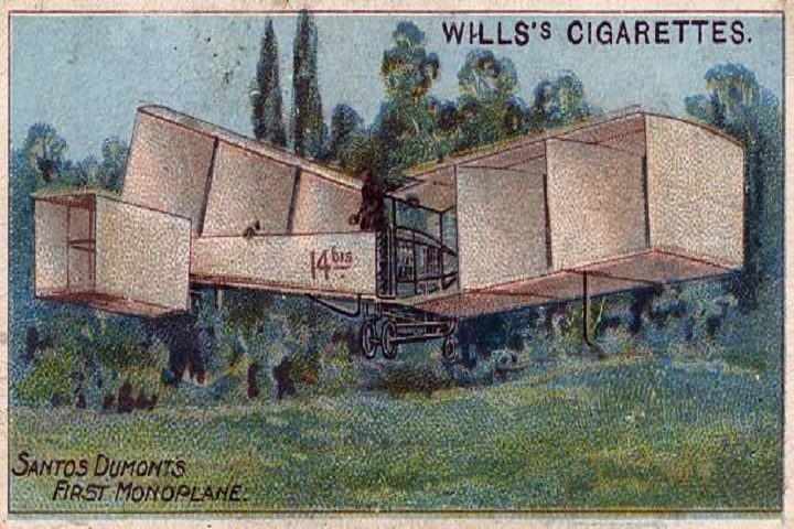 El primer monoavión de Santos Dumont