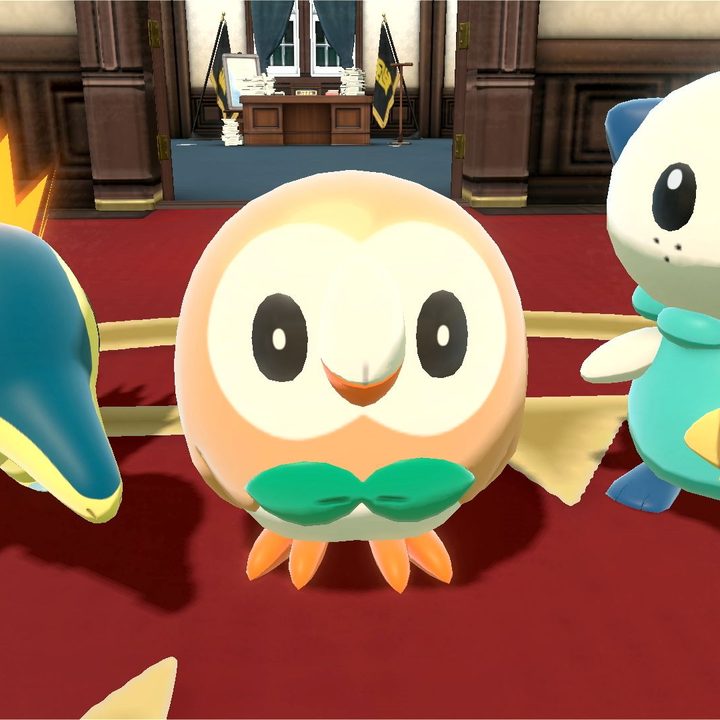 Rowlet, Cyndaquil y Oshawott, los pokémon iniciales de Pokémon Legends: Arceus