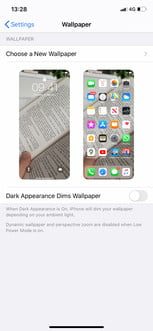 Configuración del fondo de pantalla del iPhone para aprender a crear fondos de pantalla en Android y iOS.