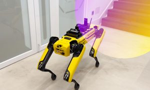 asi es spot perro robot de boston dynamics