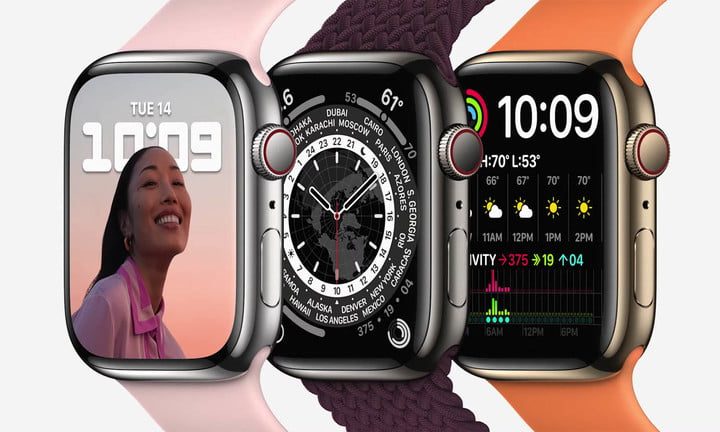Apple Watch Series 7 colores y pantalla.