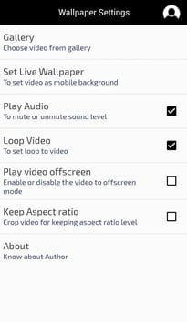 Configuración de fondo de pantalla