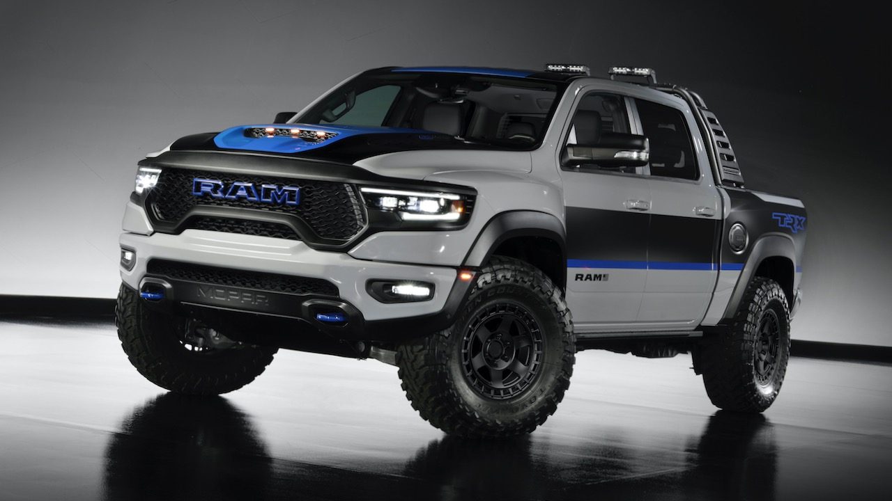 conceptos mopar sema 2021 ram 1500 rexrunner concept