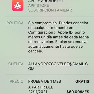 Cómo suscribirse a Apple Arcade