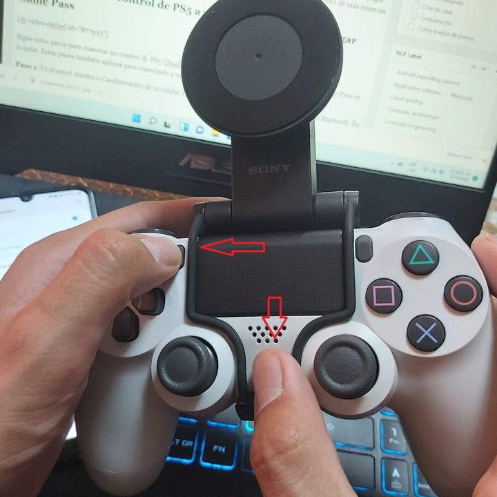 Cómo conectar un control de PS4 a un celular Android para jugar Game Pass