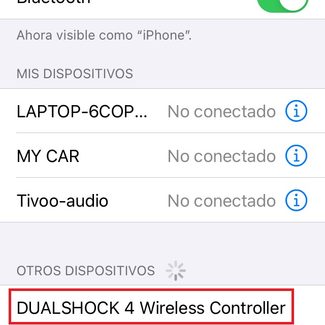 Cómo conectar un control de PS4 al iPhone