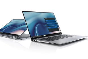 Dell XPS 13 Touch sobre fondo blanco