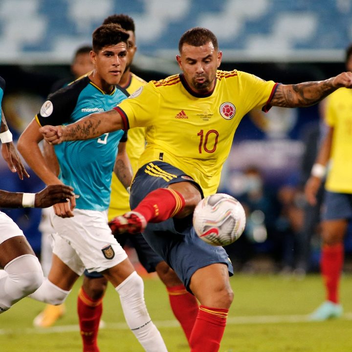 Edwin Cardona de la selección de Colombia