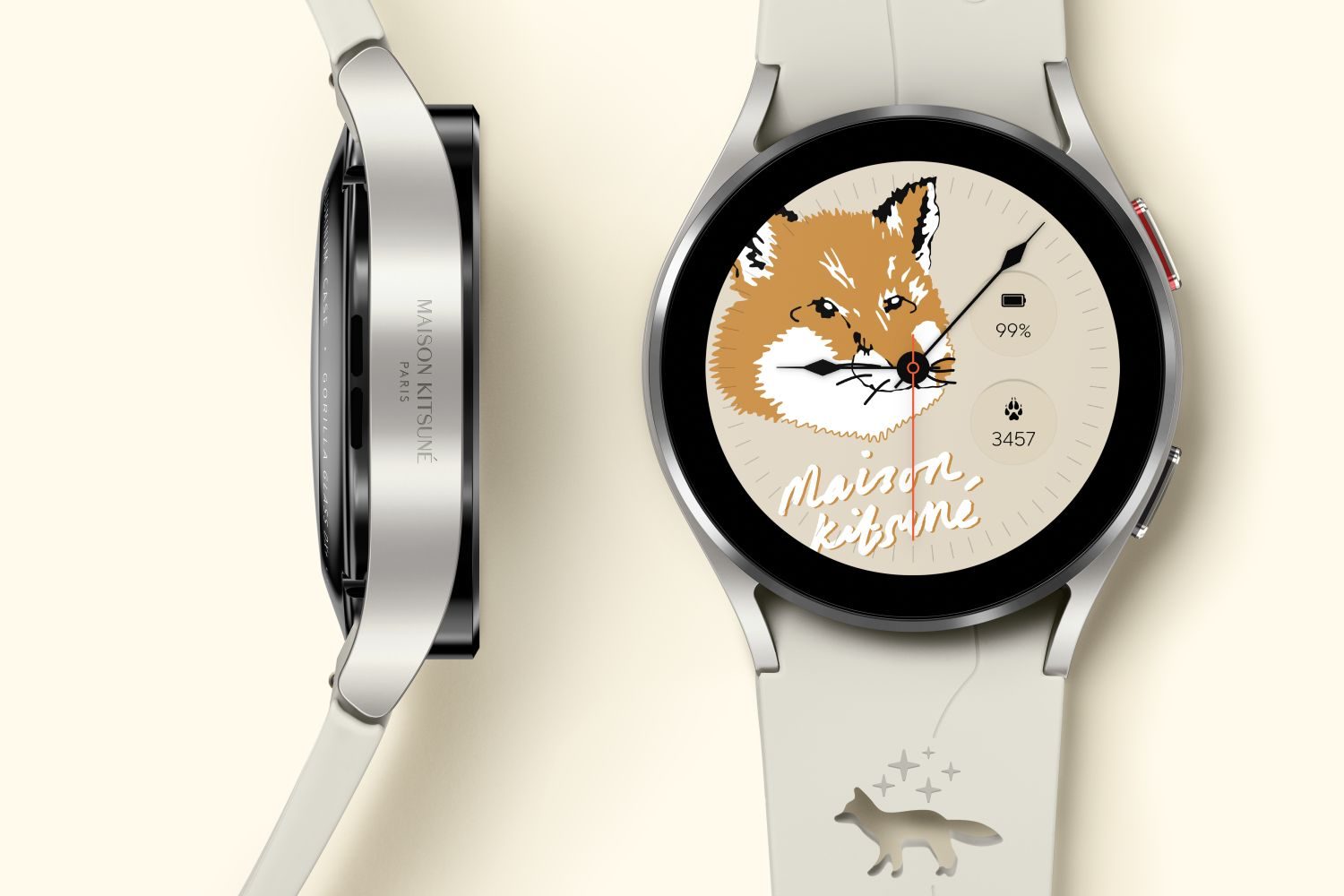 Galaxy Maison watch4 Kitsuné Edition Este es el nuevo Galaxy Watch 4 Maison Kitsuné Edition - Digital