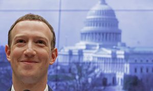 La imagen muestra a Mark Zuckerberg, CEO de Facebook.