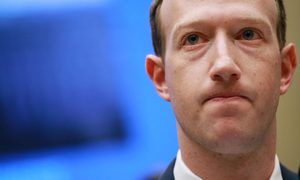 La imagen muestra a Mark Zuckerberg, CEO de Facebook.