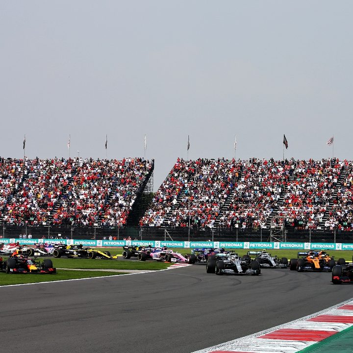 El circuito del Gran Premio de México