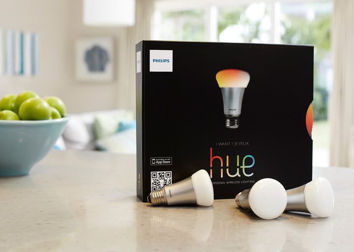 Las lamparas Philips Hue son inteligentes.