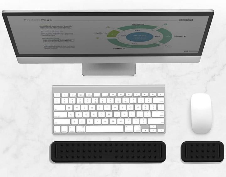 Reposamuñecas para teclado JEDIA.